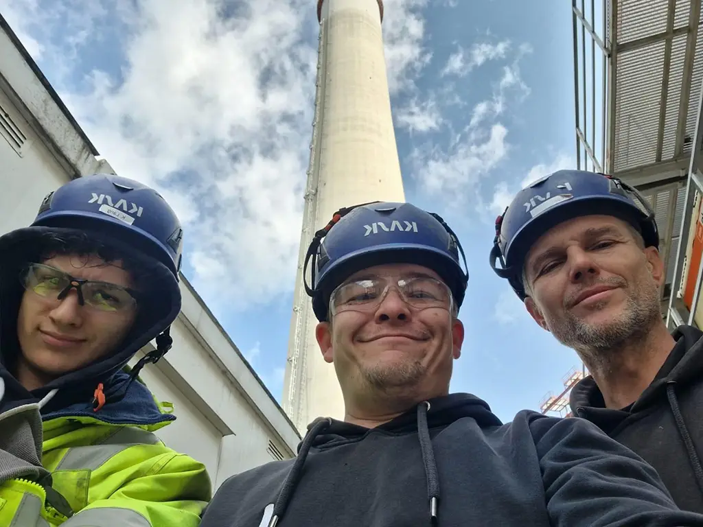 Baustellenteam